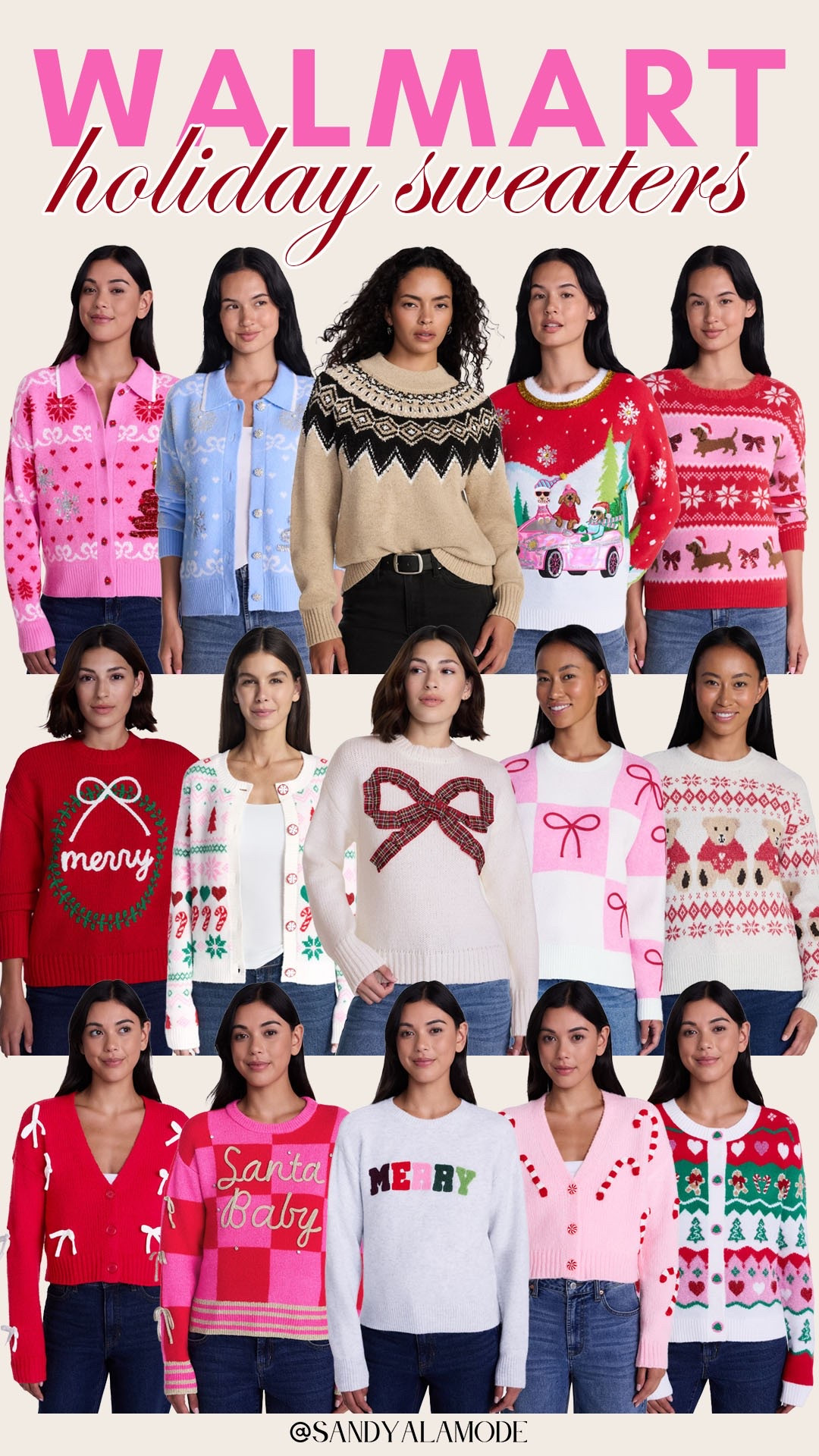 Walmart Holiday Sweaters