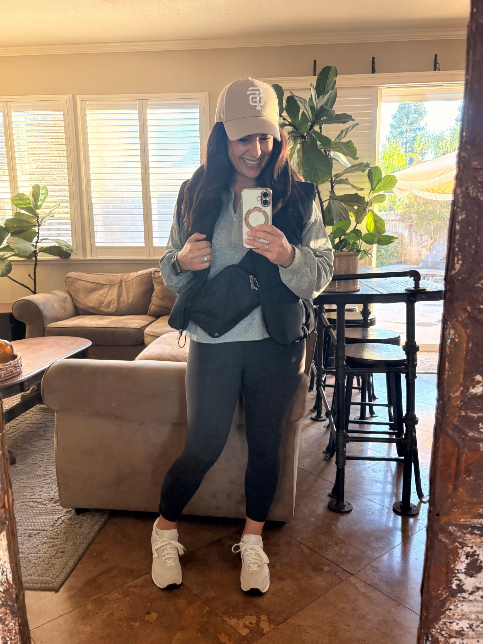 Early morning soccer mom fit check. Let’s go wolves! I found my cropped puffer vests in the back of the closet and figured today was a good day to wear it.

Fall outfit
Weekend look

#LTKSeasonal #LTKPetite #LTKActive