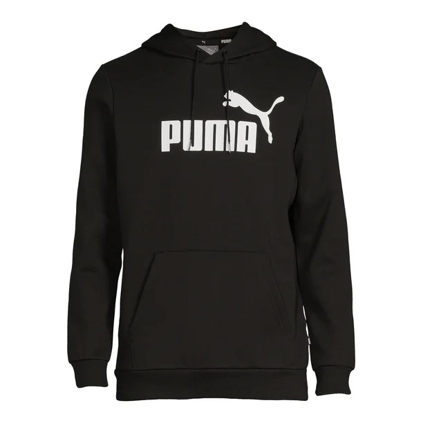 Puma Men's and Big Men's Fleece Logo Hoodie - Walmart.com | Walmart (US)