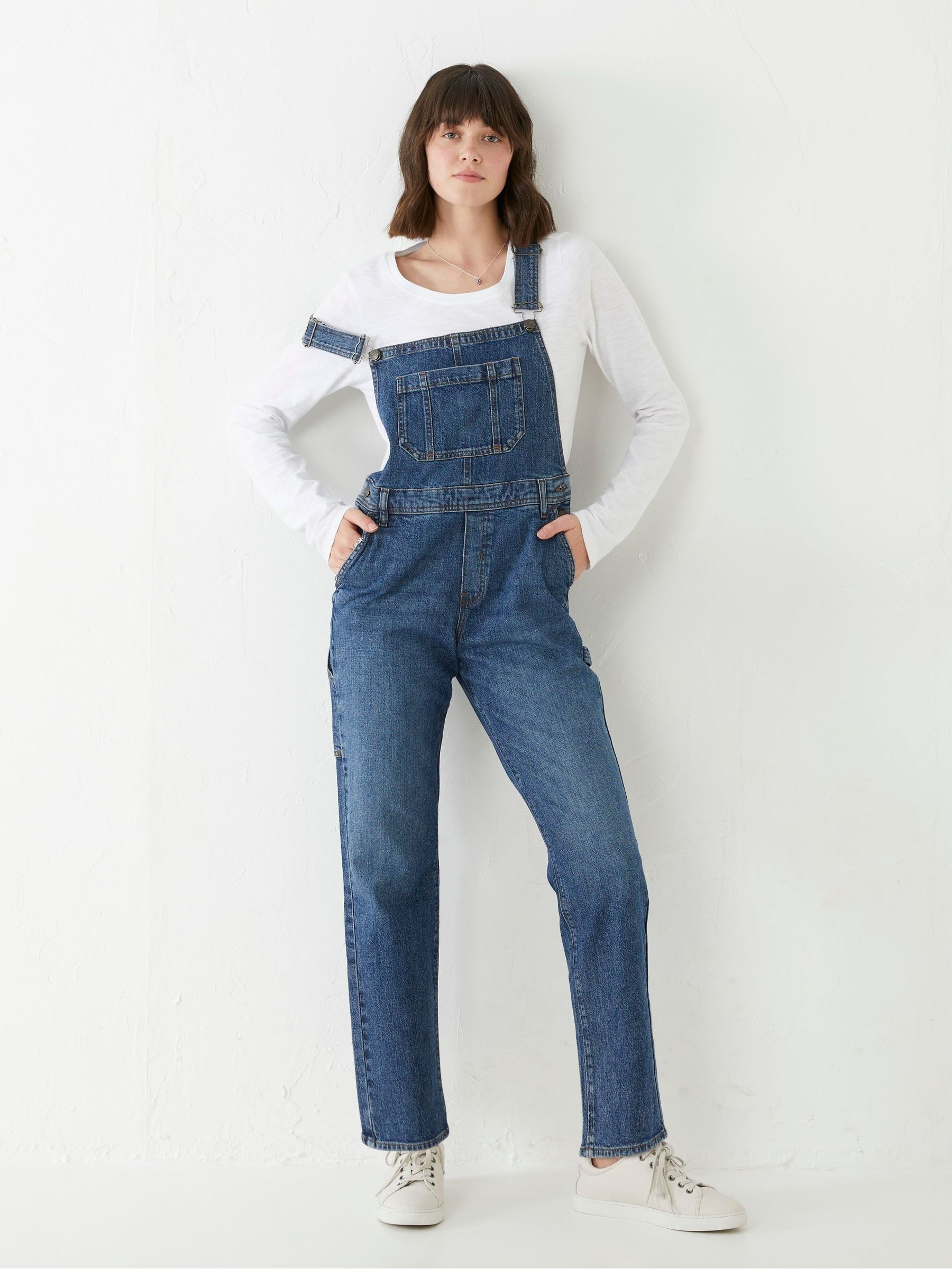 Blue Banbury Dungarees | FatFace | Fat Face