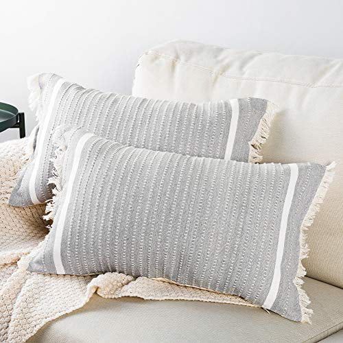 blue page Pack of 2 Comfy Lumbar Decorative Pillow Covers for Couch Sofa Bed - Home Decoration So... | Walmart (US)