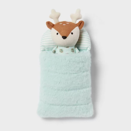 Deer Kids' Mini Plush with Sleeping Bag - Pillowfort™ | Target
