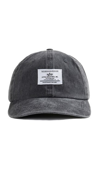 ALPHA INDUSTRIES Battlewash Cap in Black. | Revolve Clothing (Global)
