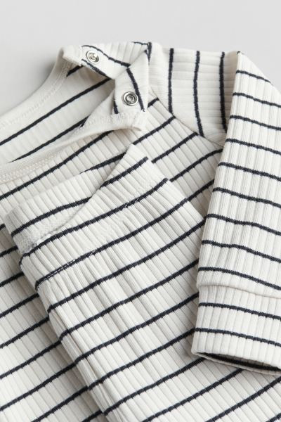 Ribbed Cotton Set | H&M (US + CA)