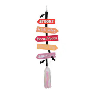 3ft. Witch's Broom Directional Sign by Ashland® | Michaels | Michaels Stores