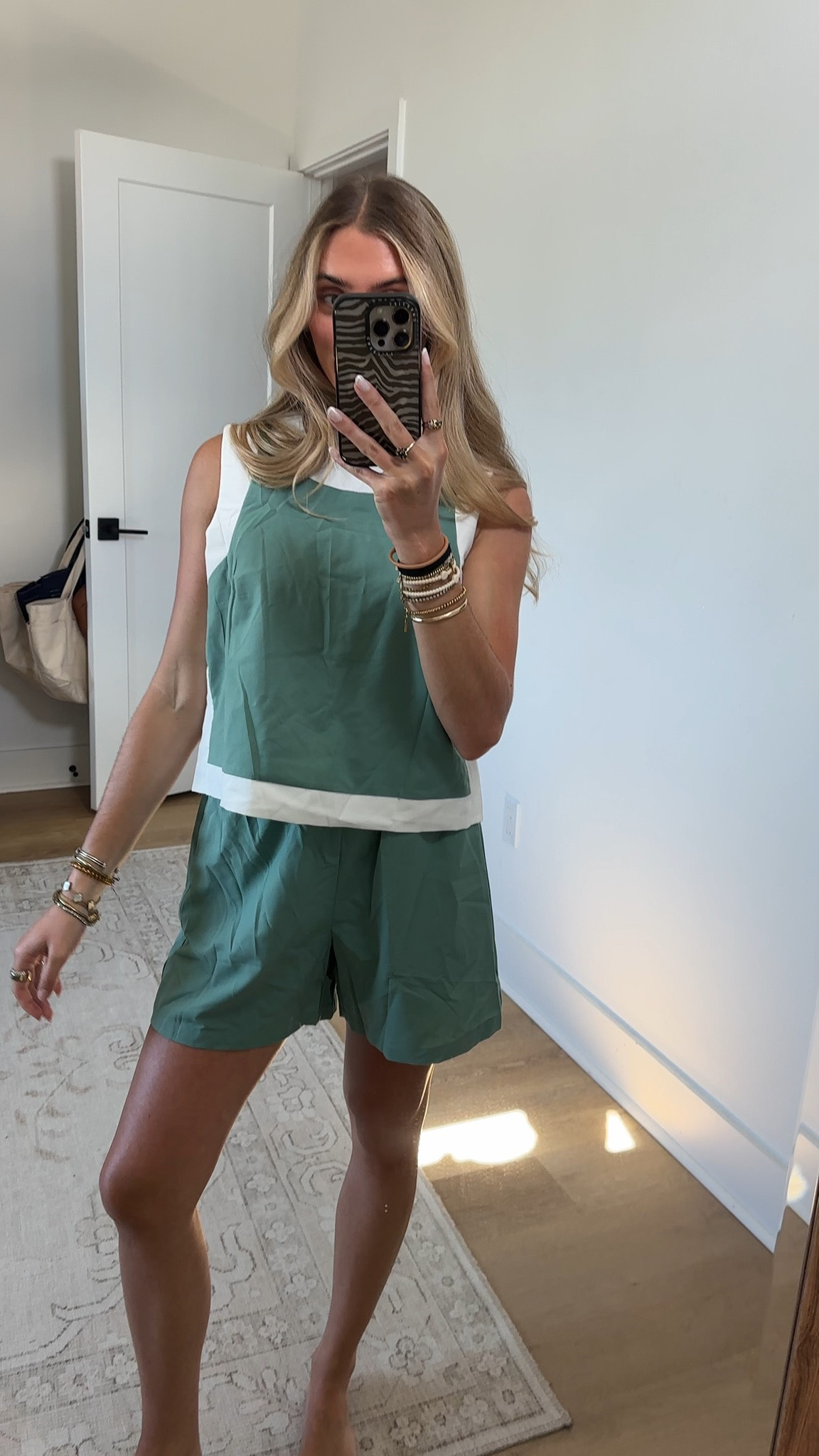 Amazon size small Women's 2 Piece Sets Summer Vacation Outfits Contrast Trim Crop Top and Shorts Matching Lounge Sets

#LTKootd #LTKSeasonal #LTKSaleAlert