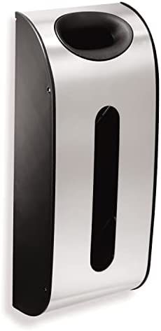 Amazon.com: simplehuman Wall Mount Grocery Bag Dispenser, Brushed Stainless Steel : Tools & Home ... | Amazon (US)