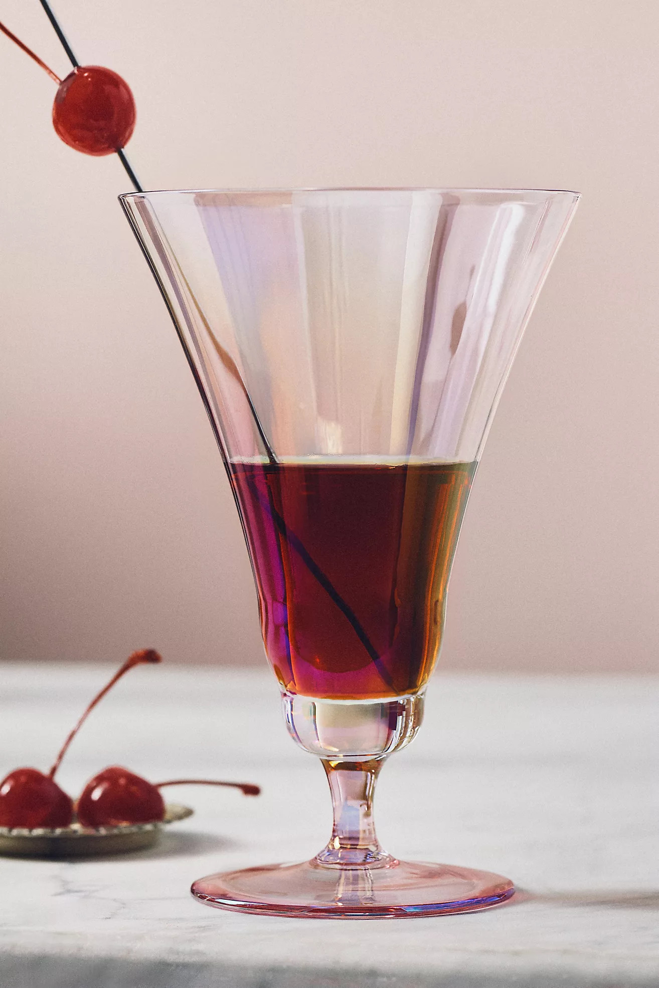 Kailani Lustered Goblets, Set of 4 | Anthropologie (US)