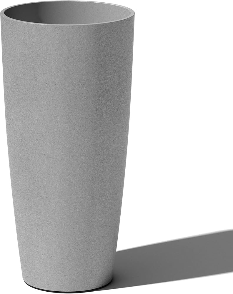 Veradek Mason Series Vega Planter - Round Tall Planter for Indoor or Outdoor Porch/Patio | Made f... | Amazon (US)