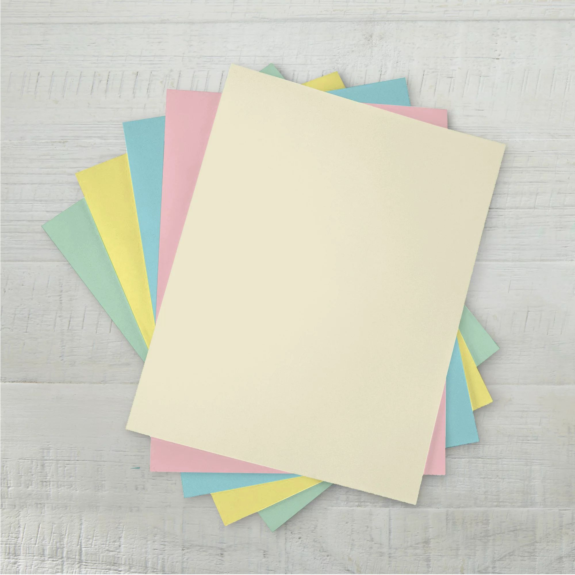 Pen + Gear Card Stock Paper, Assorted Pastel, 8.5 x 11, 67 lb, 75 Sheets | Walmart (US)
