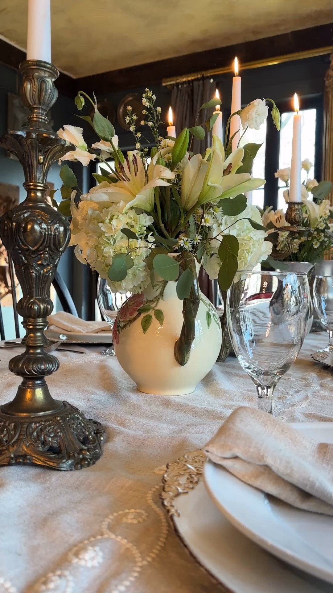 Sunday is the day: get out the good dishes and light the candles ❤️🌸💐

#LTKSeasonal #LTKstyletip #LTKVideo