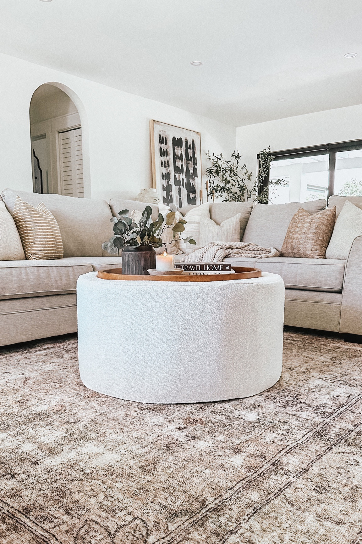 New Beautiful by Drew Barrymore boucle coffee table at Walmart! The deets: +stowaway table +under $200 +boucle & wood #walmartpartner #besutifulbydrew #boucle #coffeetable #storage #nook #ottoman #livingroom #dormroom #college #homedecor #neutraldecor #decor 

#LTKsalealert #LTKhome #LTKSeasonal