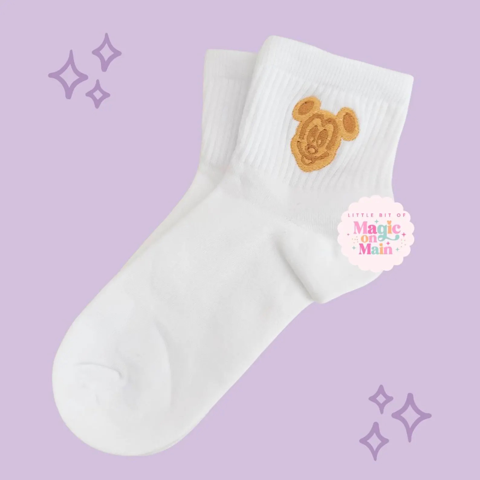 Disneyland Socks, Disney World Socks, Mickey Socks, Mickey Waffle Socks - Etsy | Etsy (Global)