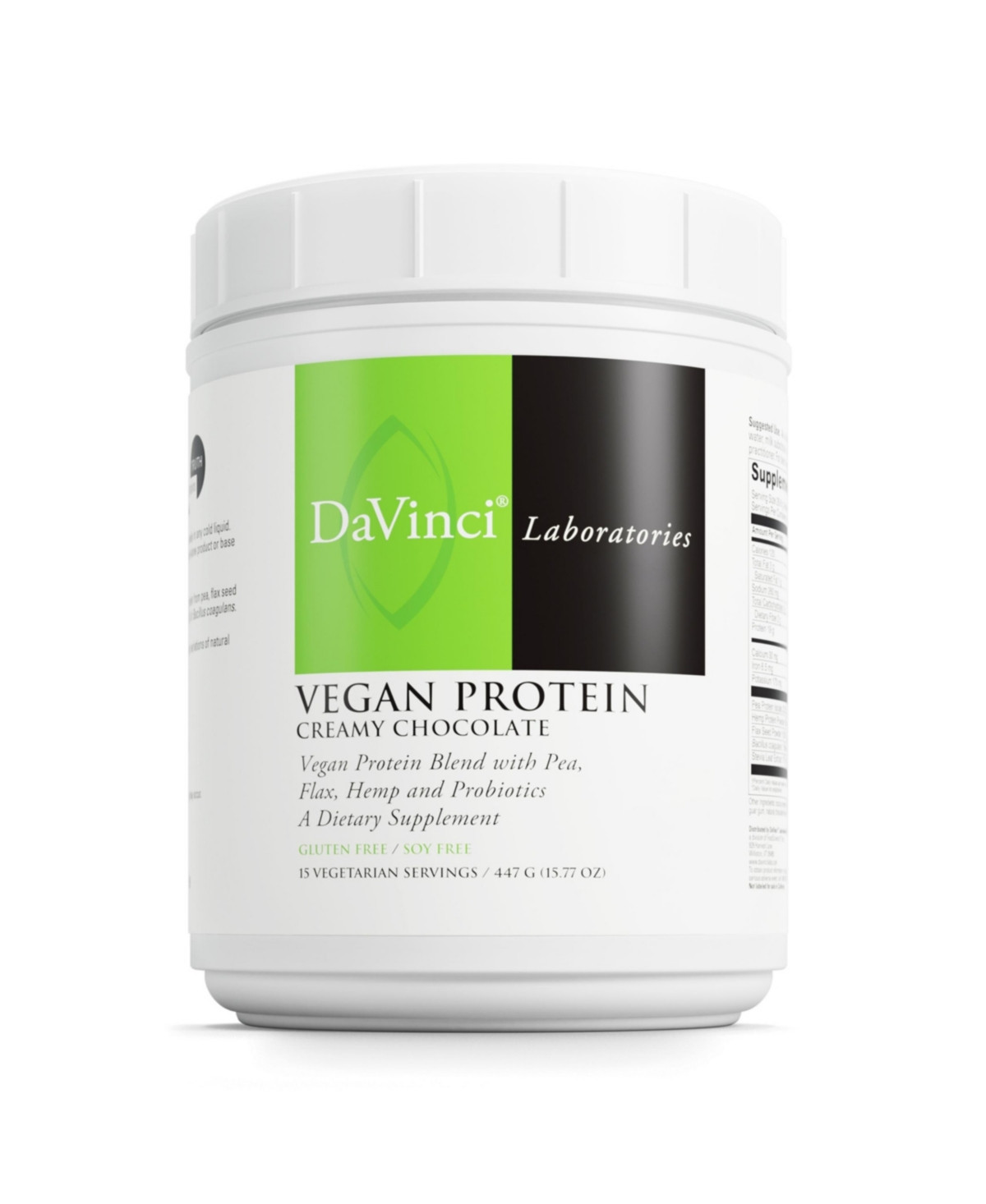 DaVinci Labs Protein - Protein Powder Supplement for Weight Support, Muscle and Tissue Repair - With Pea, Flax Seed, and More - Creamy Chocolate Flavo | Macy's