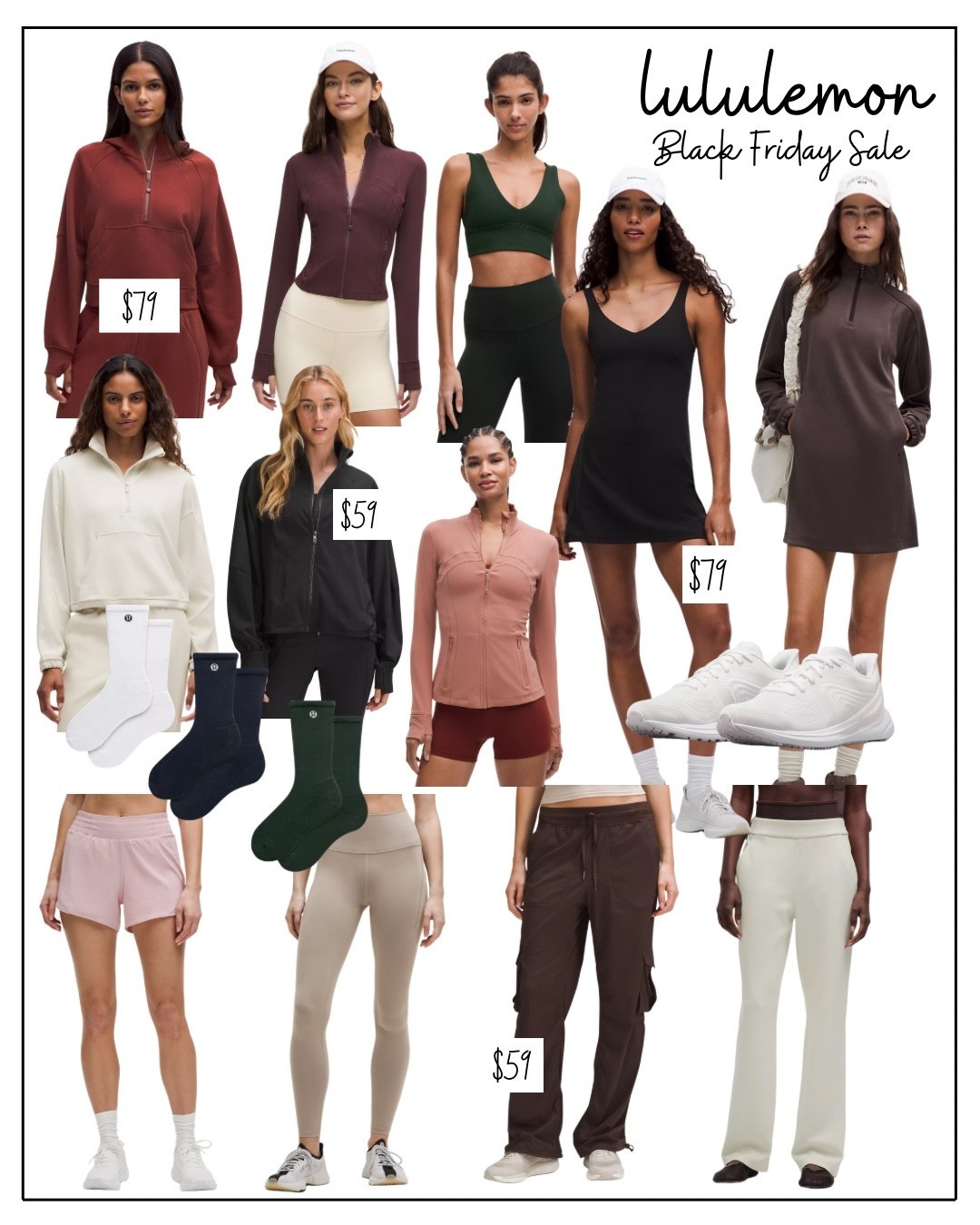 Lululemon Black Friday sale is popping off! So many really good deals on leggings, shorts, tops, and more! Perfect for gifting! 

#LTKGiftGuide #LTKActive #LTKHoliday

#LTKootd #LTKFindsUnder100 #LTKSaleAlert