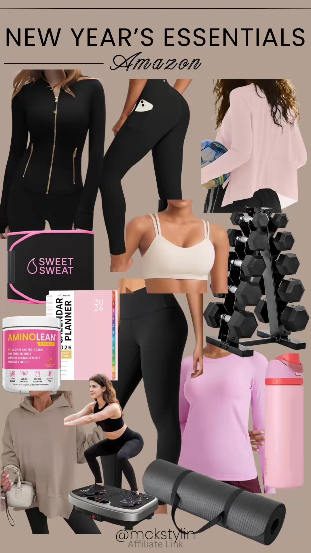 My favorite essentials for the new year. All from Amazon  

#LTKfitnessgoals #LTKselfcare #LTKActive