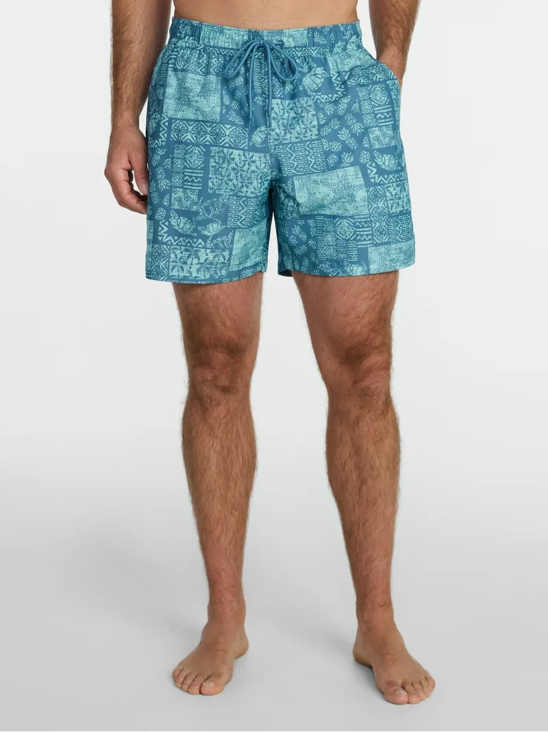 George Men's and Big Men's Swim Trunks, 6" Inseam, Sizes S-5XL | Walmart (US)