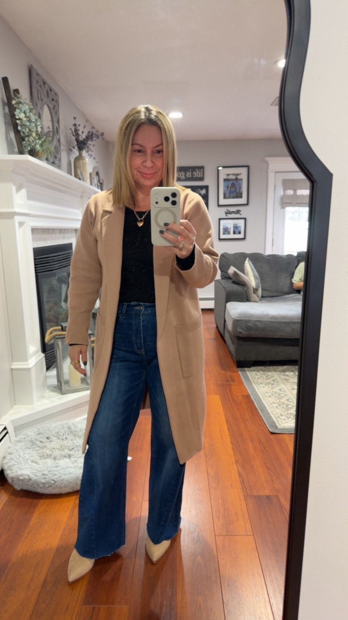 Tonight’s ootd jeans are medium so is the cardigan shacket

#LTKPetite #LTKootd #LTKOver40