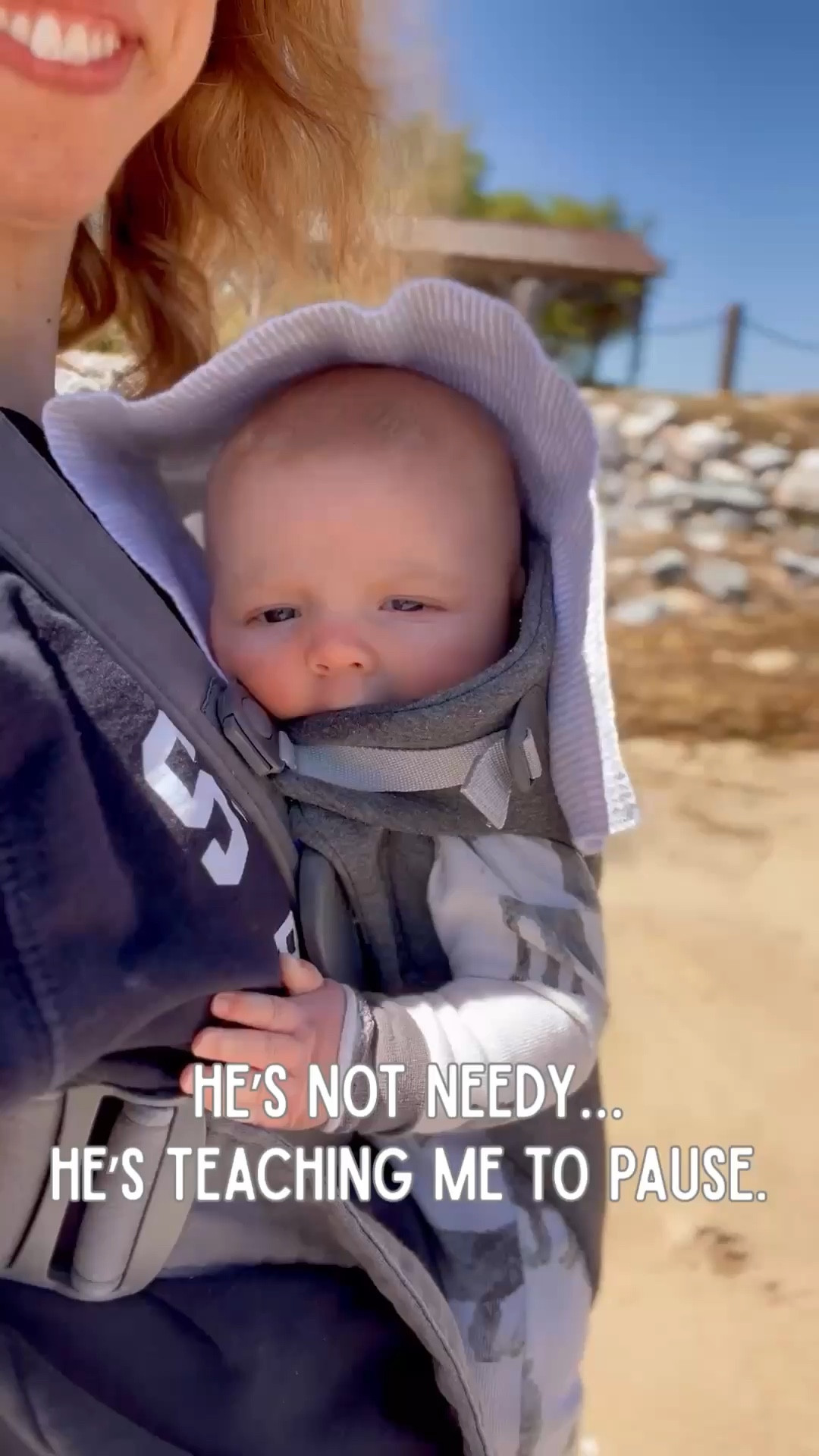 Everyone tells you how fast it goes… but no one tells you how many little pauses motherhood teaches you to take. 🤍

Some days the to-do list can wait.
The dishes can wait.
Even the phone can wait.

Because sometimes the most important thing we can do is slow down and hold them close.

#momlife #babywearing #newbornstage #motherhoodmoments #slowdownmom 

#LTKmomlife #LTKdayinmylife #LTKBaby