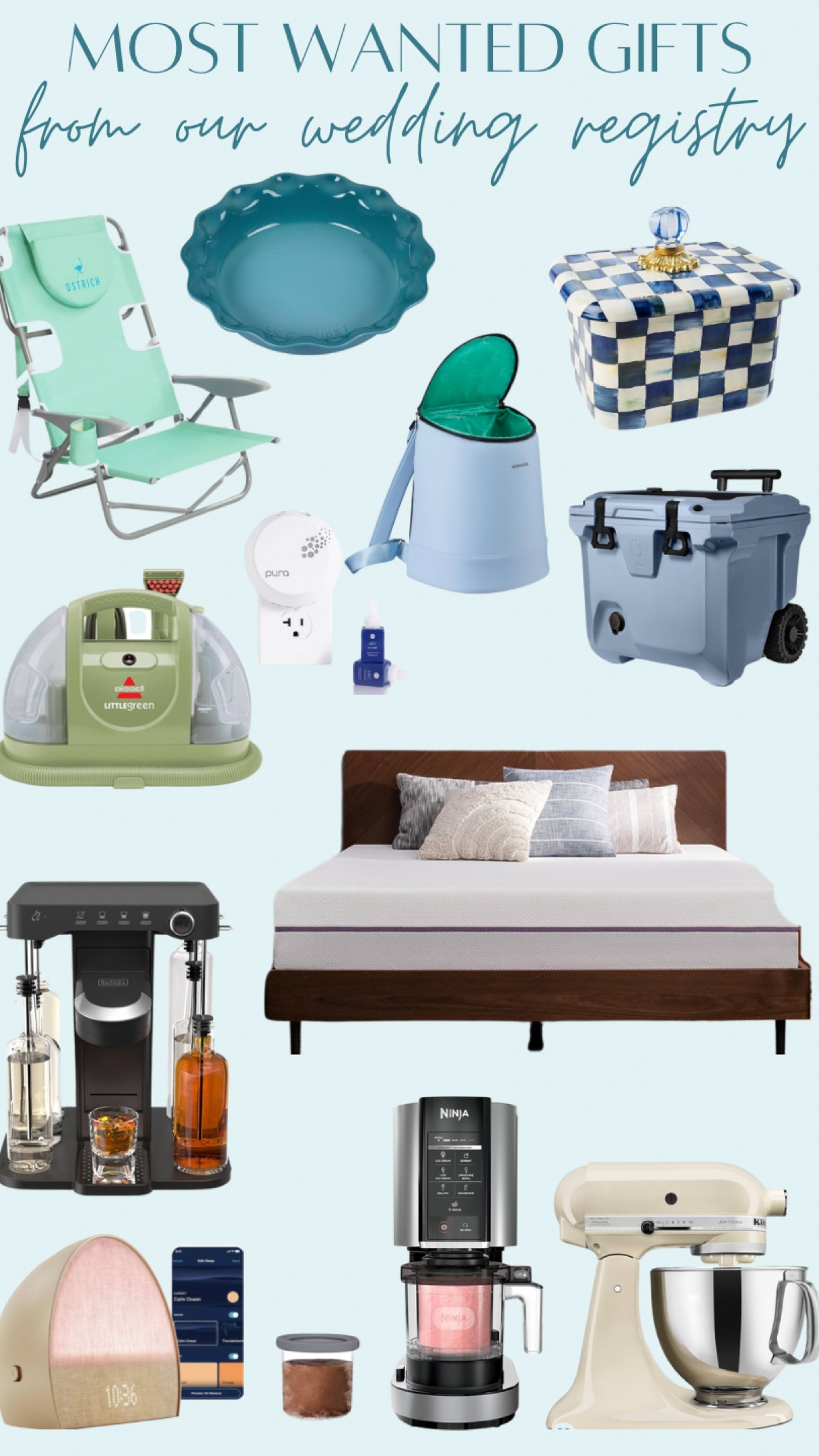 Most wanted items on our wedding registry ideas best gifts for newlyweds gifts for bride and groom 

#LTKHome #LTKWedding #LTKStyleTip