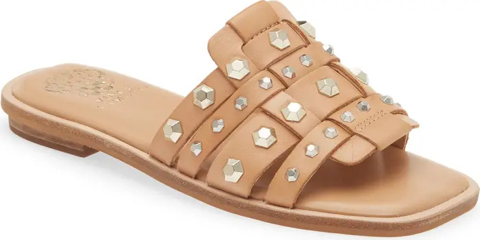 Vince Camuto Neverna Stud Slide Sandal | Nordstrom | Nordstrom