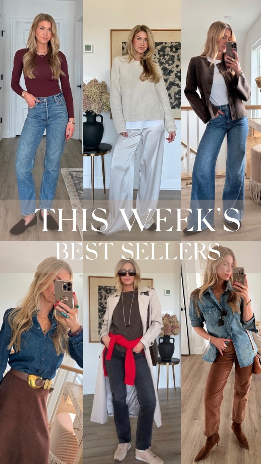 This week’s best sellers!

#LTKootd #LTKgrwm #LTKSeasonal