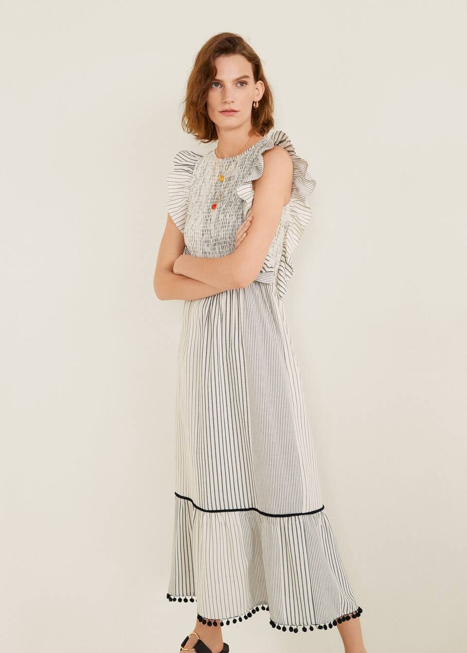 Striped dress | MANGO (US)