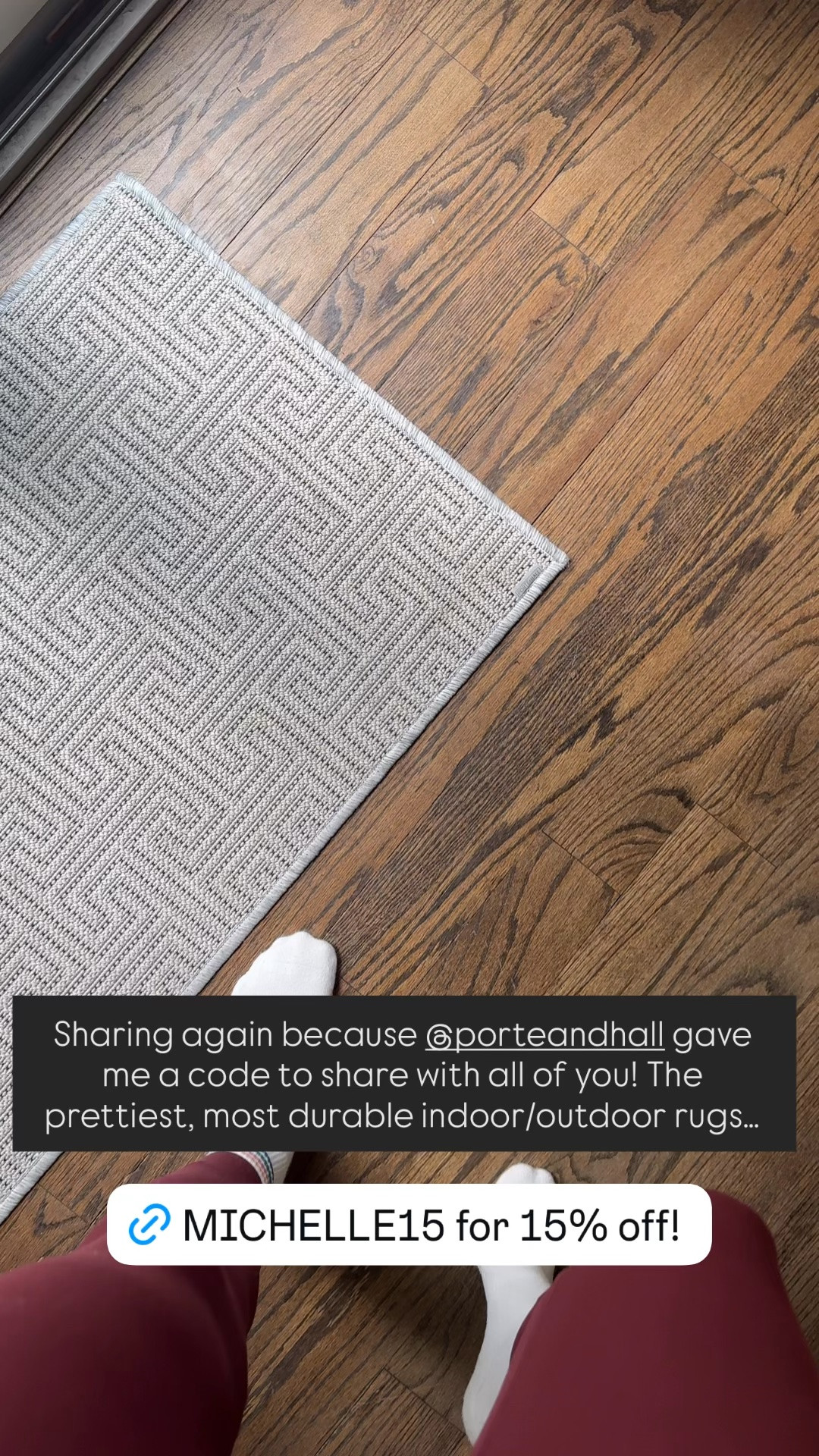 The best quality (and most attractive) indoor/outdoor rugs! So many sizes and designs to choose from — you can use my code MICHELLE15 for 15% off!

#LTKSaleAlert #LTKHome #LTKvlog