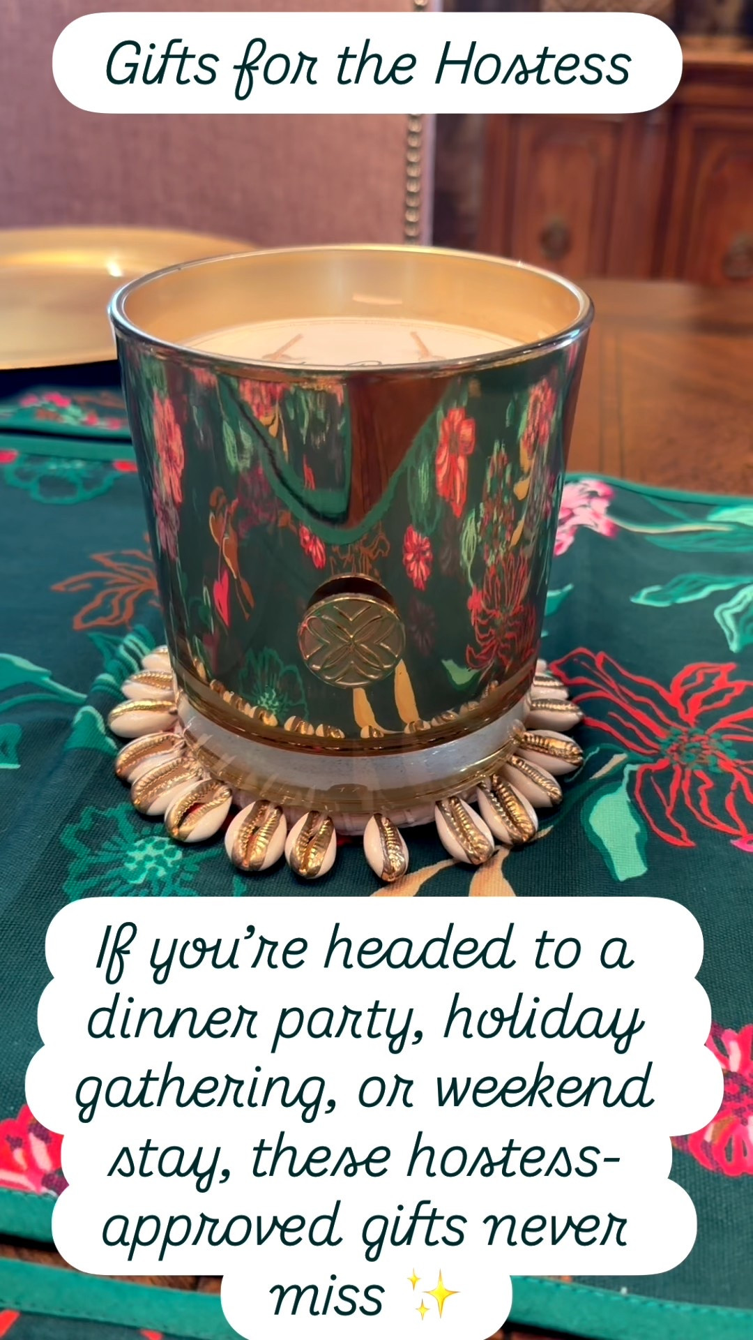 Gifts for Hostess 

If you’re headed to a dinner party, holiday gathering, or weekend stay, these hostess-approved gifts never miss ✨
From statement candles and pretty coasters to chic serving pieces and small luxuries, these are thoughtful, elevated gifts that feel special—but effortless.
Perfect for holidays, thank-yous, or anytime you don’t want to show up empty-handed. 

hostess gift ideas
gifts for the host
holiday hostess gifts
dinner party gift
housewarming gift
thank you gift
entertaining essentials
home decor gift
luxury candle
gift under $100
last minute gift idea
holiday entertaining


#hostessgift
#hostessgiftideas
#giftforthehost
#holidayhostess
#housewarminggift
#thankyougift
#entertainingathome
#holidayentertaining
#ltkhome
#ltkholiday
#ltkgiftideas
#ltkfindsunder100
#thoughtfulgifts
#ltksalealert 


#LTKGiftGuide #LTKFindsUnder50 #LTKHoliday