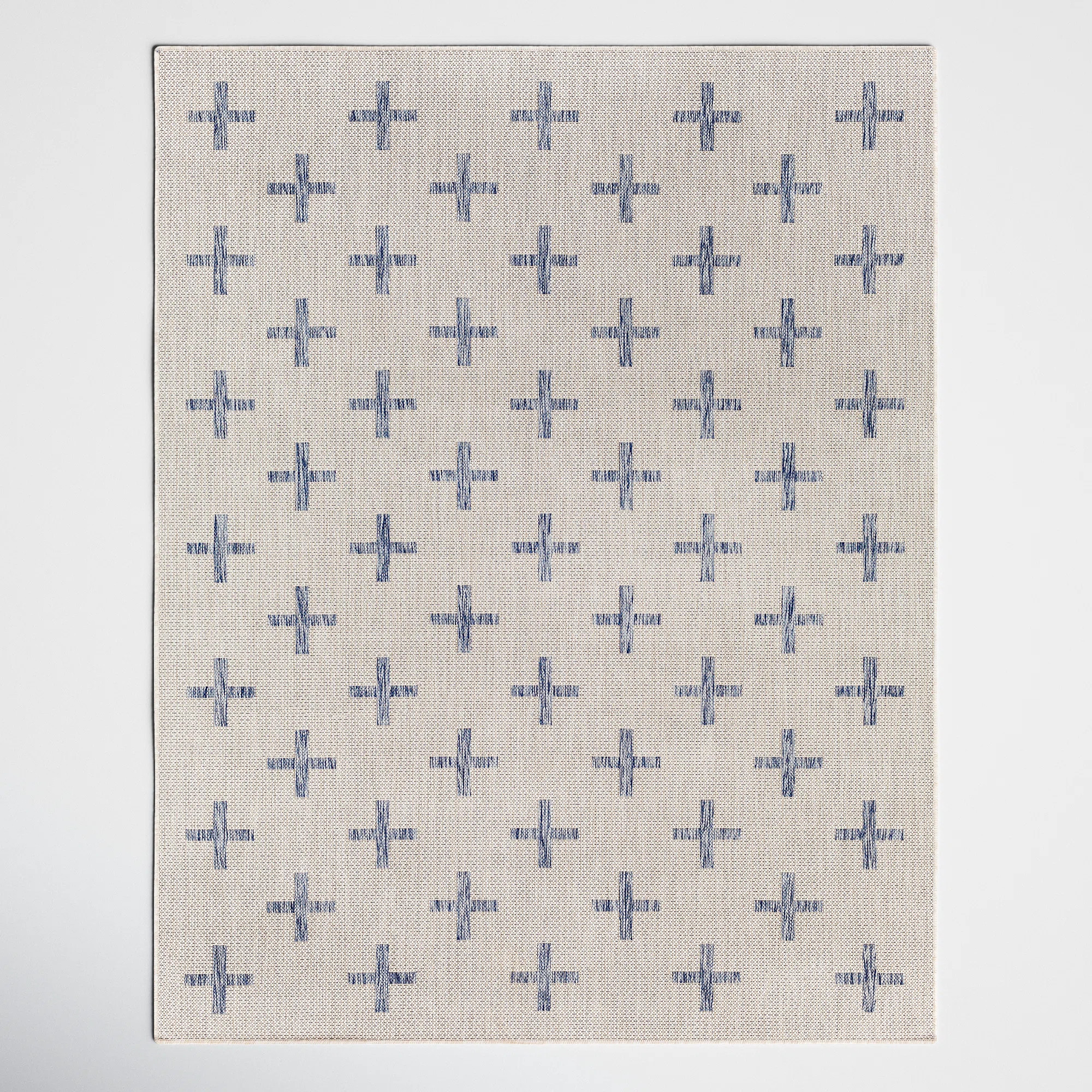 Bronwyn Blue/Ivory Indoor/Outdoor Rug | Wayfair North America