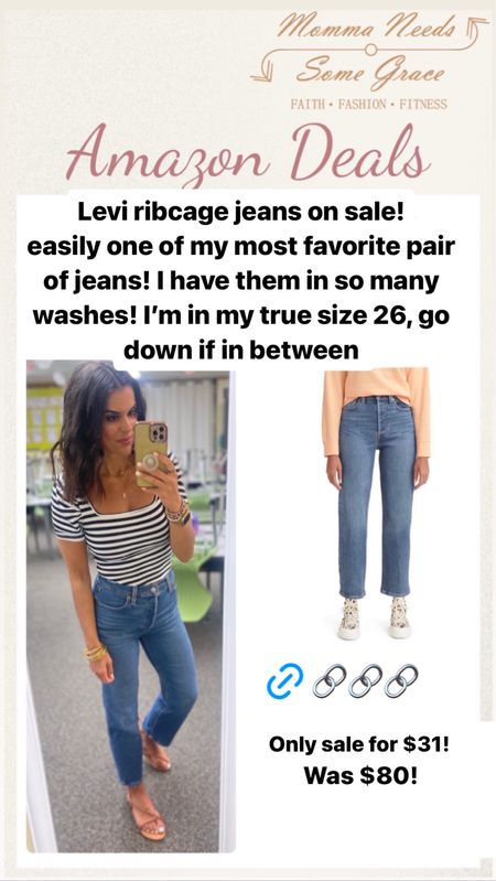 Levi jeans on sale today! I’m in my true size 26

#LTKFindsUnder100 #LTKSaleAlert #LTKStyleTip