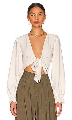 superdown Victoria Top in Ivory from Revolve.com | Revolve Clothing (Global)