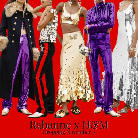 The Rabanne x H&M collection launches tomorrow! Shop my picks here! #hm #rabannexhm #pacorabanne #holidayoutfits #holidaydressing #holidaydresses #sequindress #sequinskirt

#LTKCyberWeek #LTKHolidaySale #LTKGiftGuide