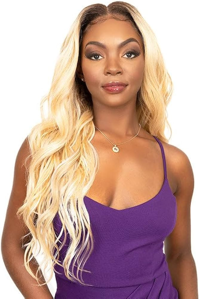Janet Collection melt HD 360 HUMAN HAIR BLEND PRIME UNIMIX Hand-Tied 13X6 Frontal Baby Hair Trans... | Amazon (US)