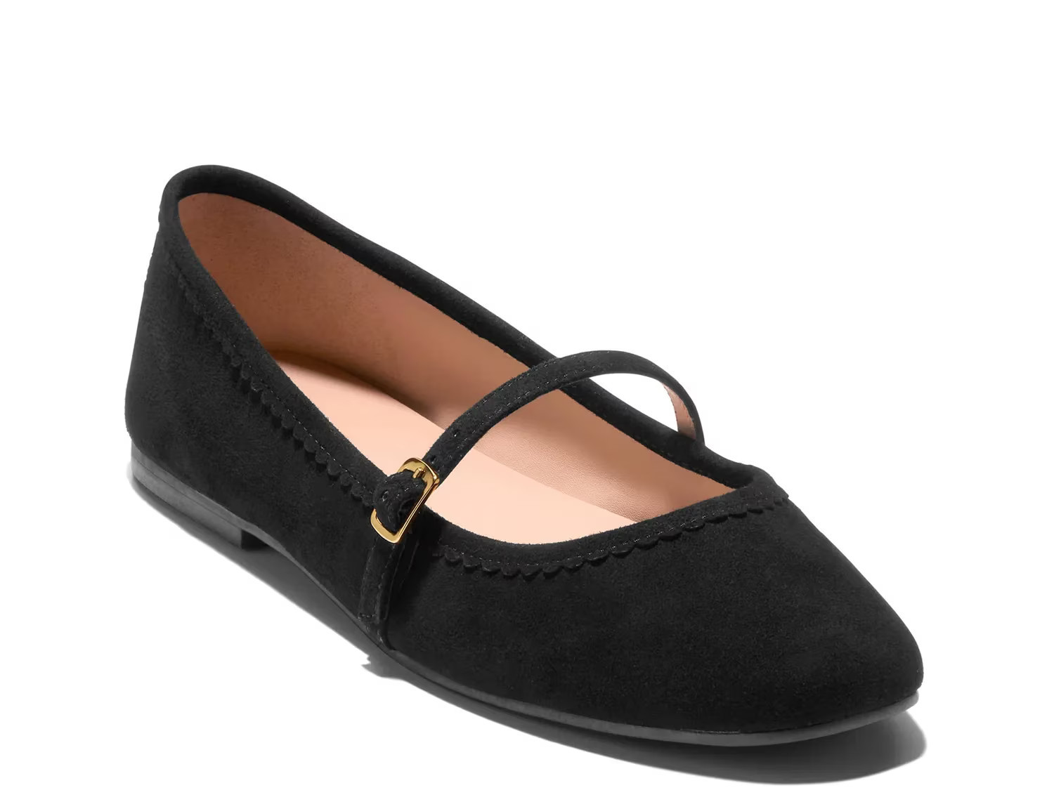 Cole Haan Yelena Mary Jane Flat | Women's | Black Suede | Size 11 | Flats | Mary Jane | DSW