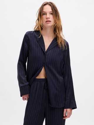 Satin PJ Top | Gap (US)