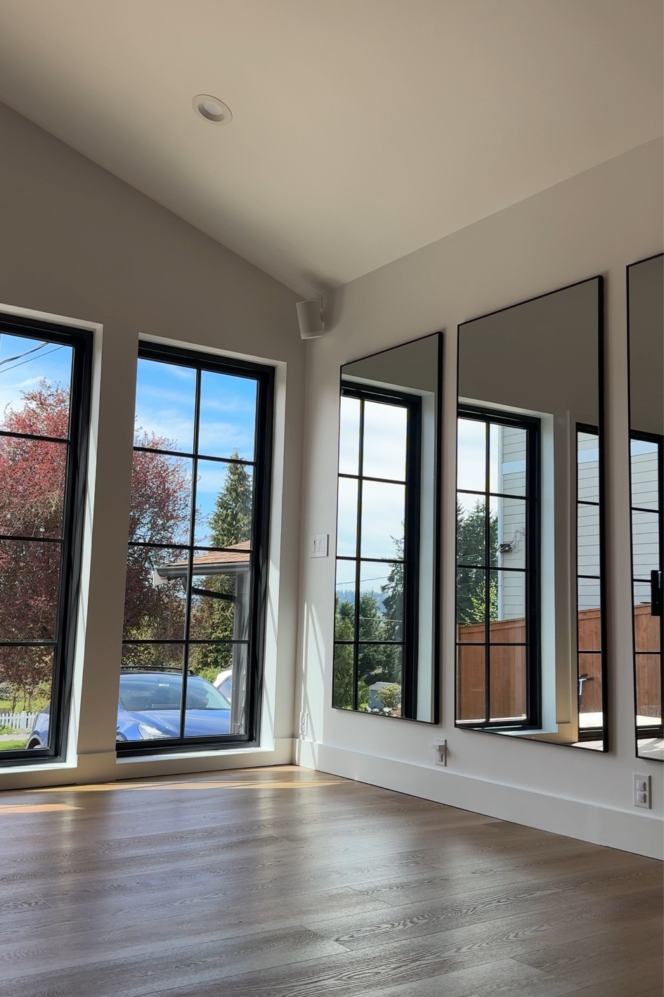 Mirrors on mirrors ✨ Our home gym 

#LTKActive #LTKhome #LTKfitness