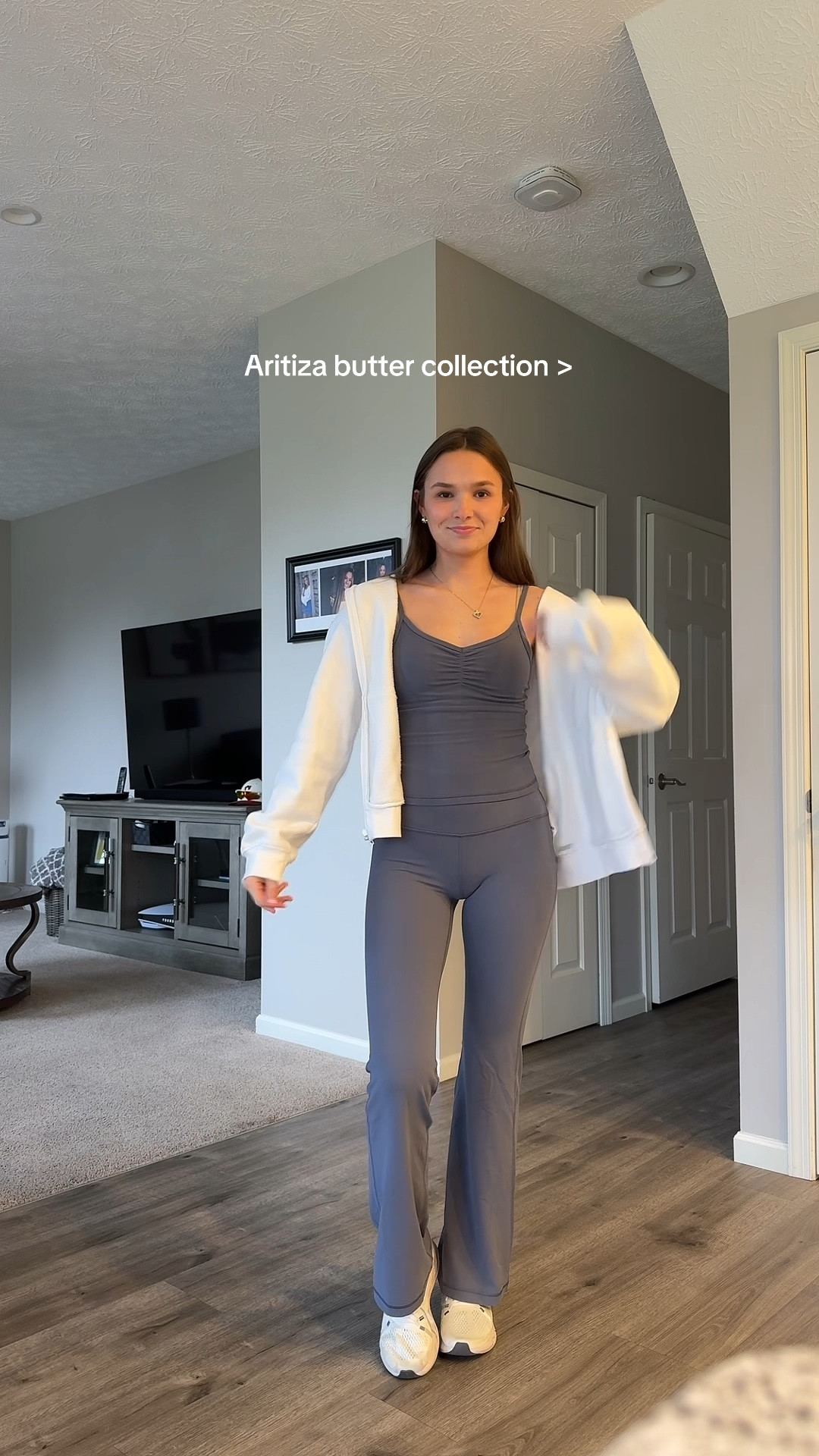 Super cute butter outfit from aritiza!