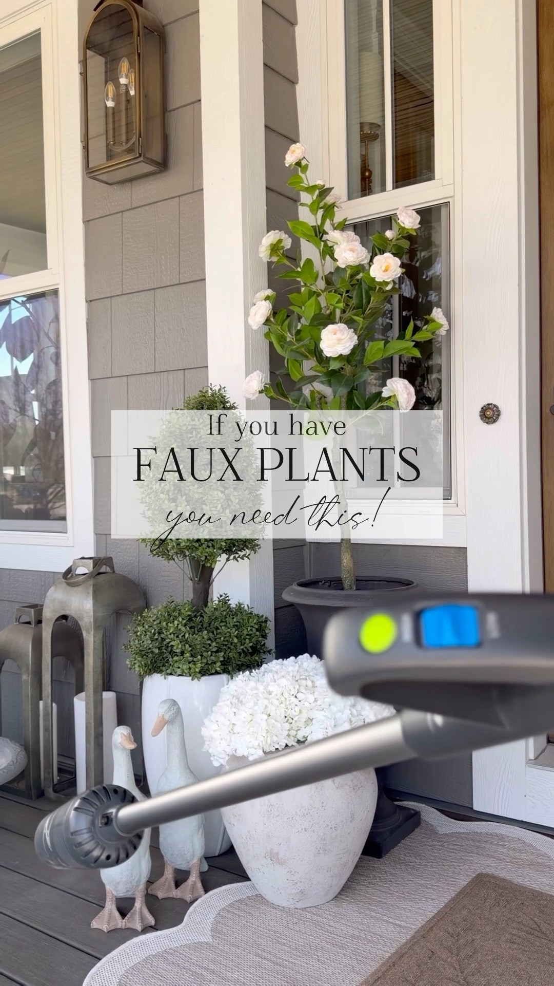 The Zoom Broom is my new favorite outdoor tool! It works great for cleaning faux plants, furniture and blowing crud off of anything. I even use it to blow leaves off my driveway. Rechargeable and comes with a wall mount.

#LTKHome #LTKSeasonal #LTKvlog
