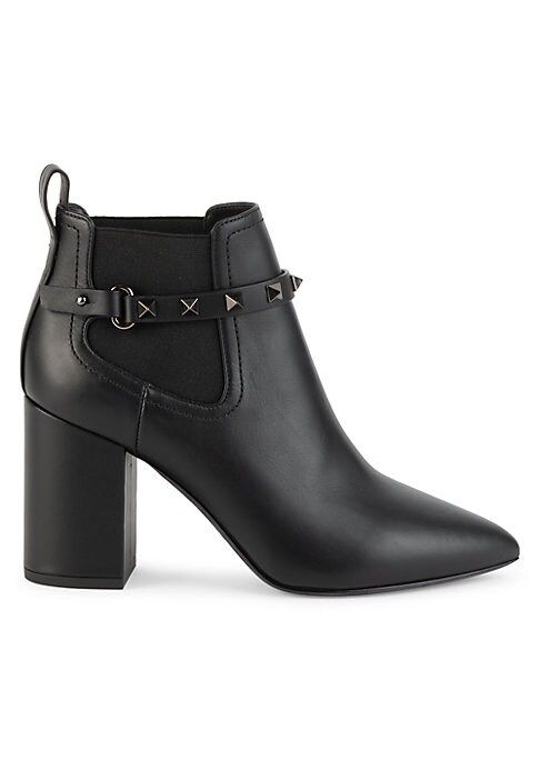 Valentino Women's Valentino Garavani Rockstud Chelsea Boots - Nero - Size 37 (7) | Saks Fifth Avenue