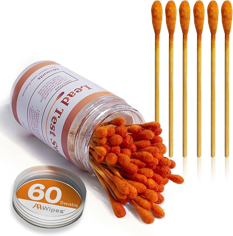 AAwipes Lead Test Swab Kit (60 Rapid Home Testing Swabs) 30-Second Results. Dip in Water. Home Us... | Amazon (US)