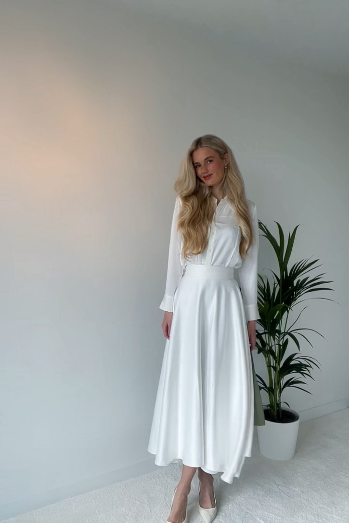 Silk skirt✨ 

#LTKWedding #LTKWorkwear #LTKBump