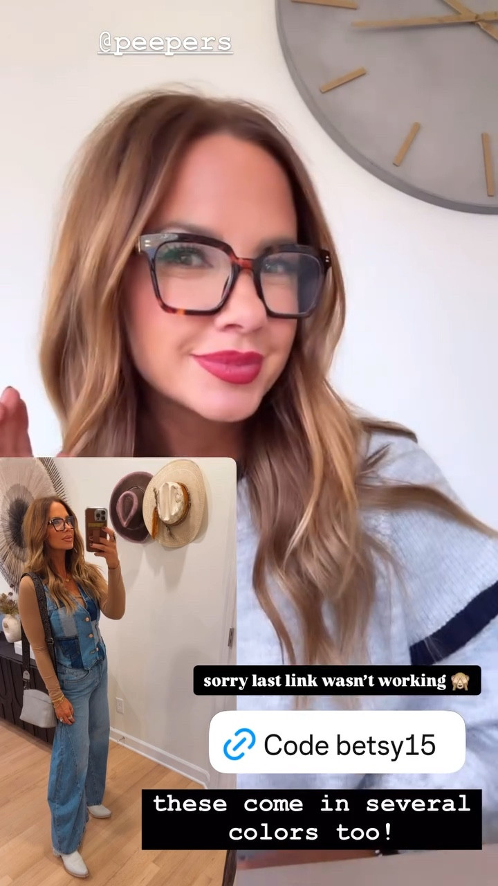 peepers montage readers linked! code BETSY15 works for 48 hours 

#LTKOver40 #LTKStyleTip #LTKSaleAlert