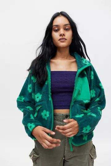 UO Stormi Fleece Jacket | Urban Outfitters (US and RoW)