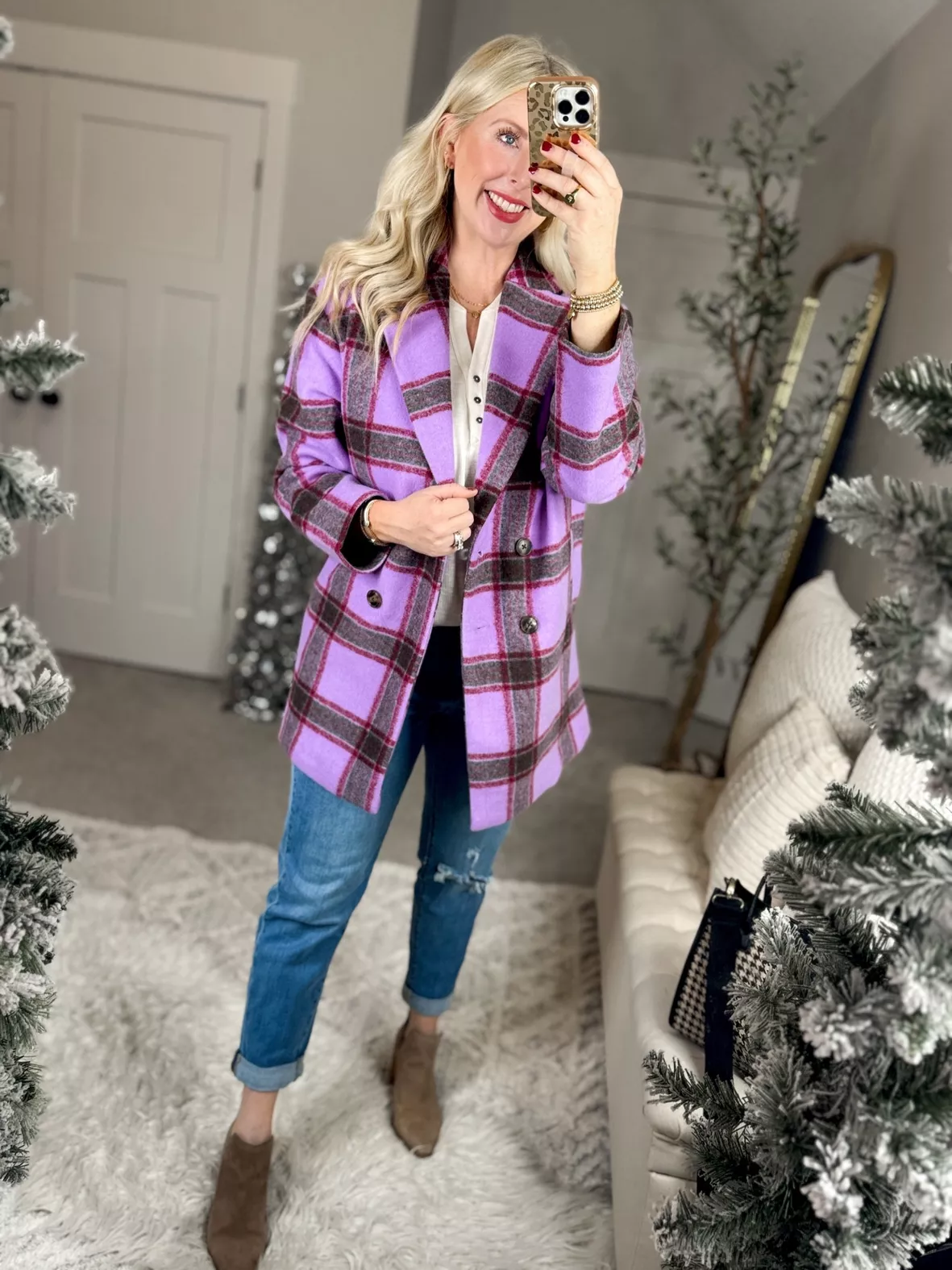 Plaid Time Coat Plaid Time Coat