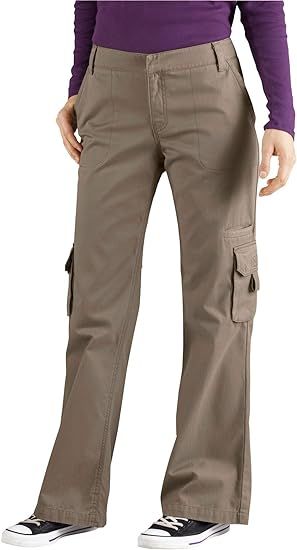 Dickies Women's Relaxed Fit Straight Leg Cargo Pant | Amazon (US)