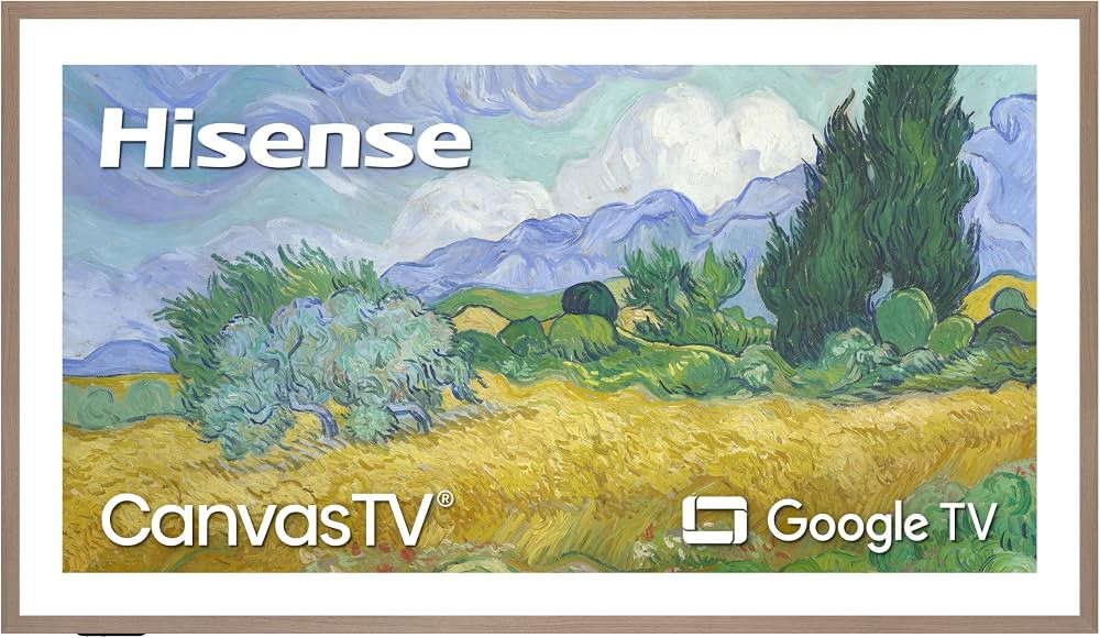 Hisense 55\u201c Hi-QLED S7 CanvasTV Series 4K UHD Google Smart Art TV (55S7SG, 2026 New) - 144Hz... | Amazon (US)
