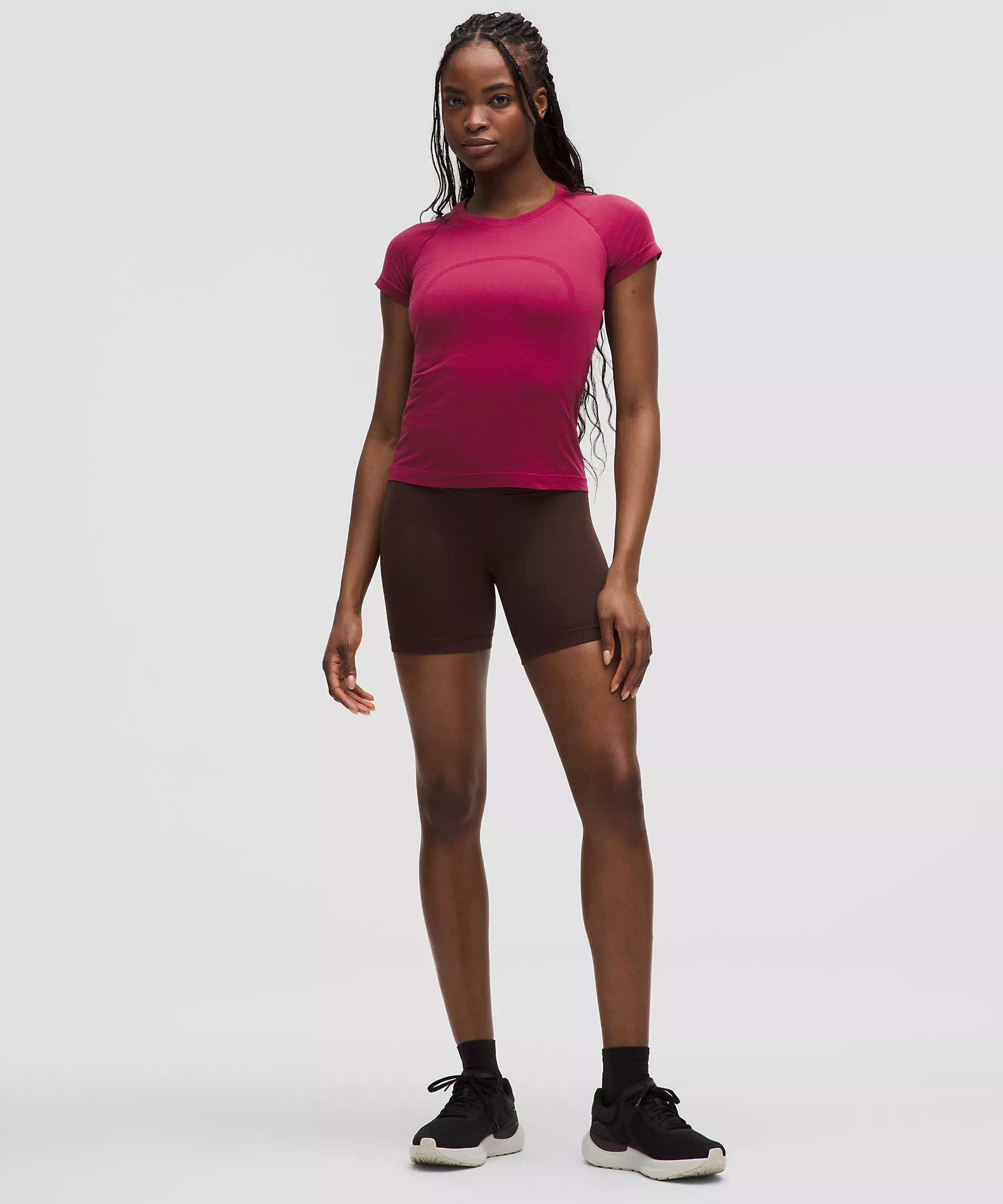 Swiftly Tech Short-Sleeve Shirt 2.0 *Waist Length | Women's Short Sleeve Shirts & Tee's | lululem... | Lululemon (US)