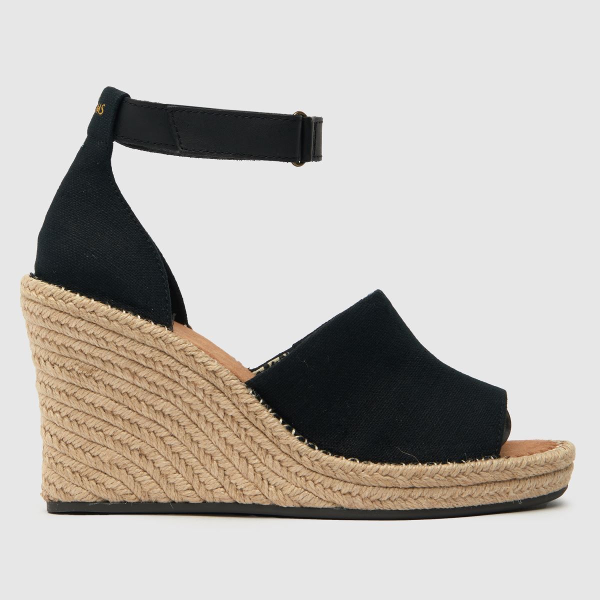 TOMS marisol wedge sandals in black | Schuh