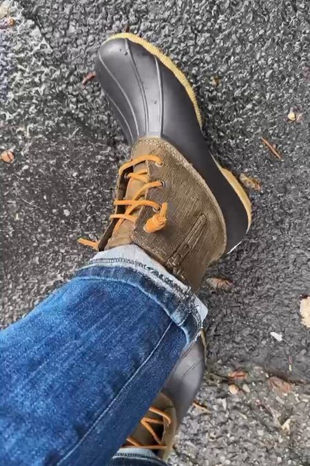 Obsessed with these Sperry duck boots! Always a fall staple 

#LTKfindsunder100 #LTKxPrime #LTKshoecrush